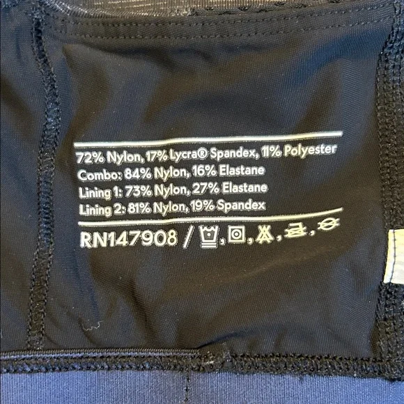 Outdoor Voices TechSweat Sports Bra Black XS Mesh Racerback Cutout Athletic - Picture 5 of 5